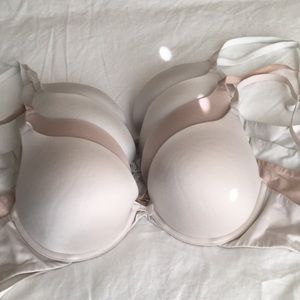 Lot of 4 aerie Brooke push up bras